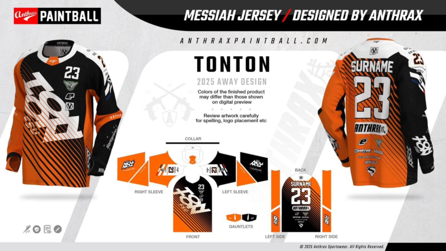 TonTon FSU Away Jersey 2025 - Your Favorite Players Name & Number