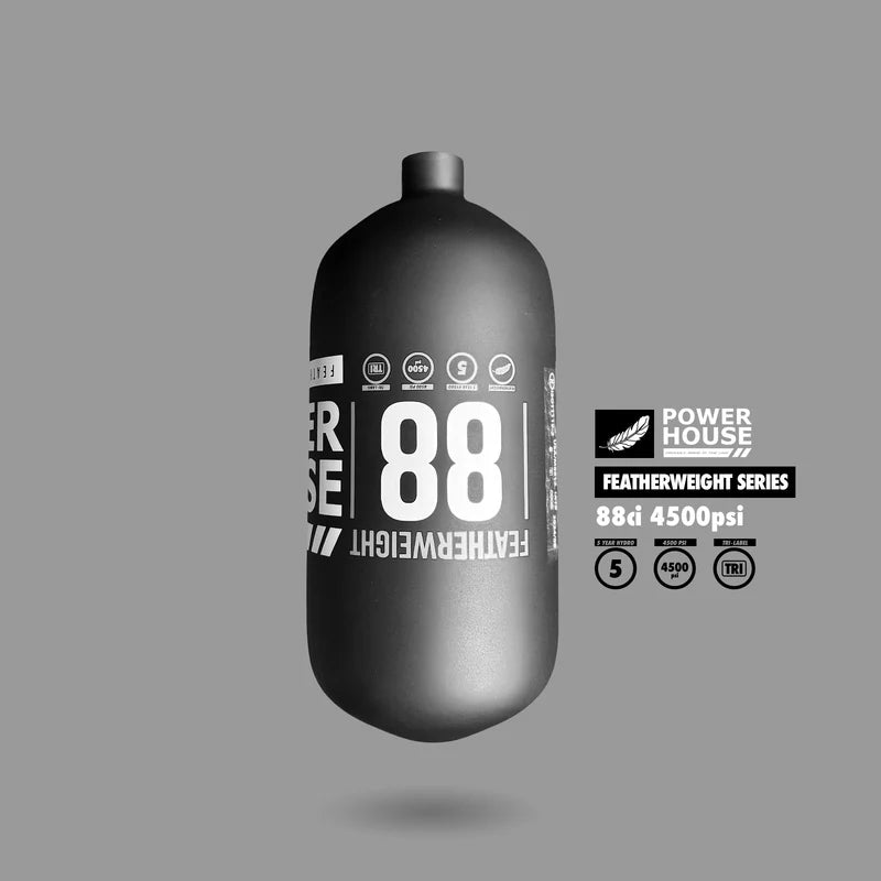 POWERHOUSE™ “FEATHERWEIGHT” TANK 88CI (BOTTLE ONLY)