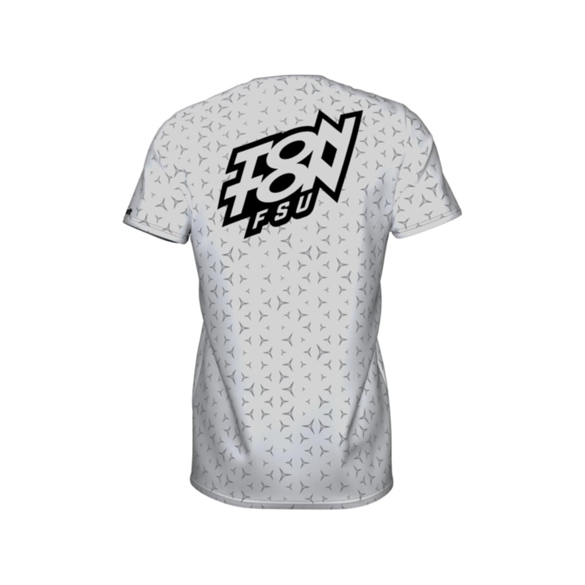 TonTon FSU Tech T Shirt - White and Silver